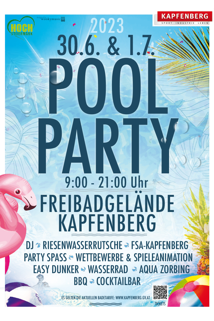 Pool-Party in Kapfen­berg