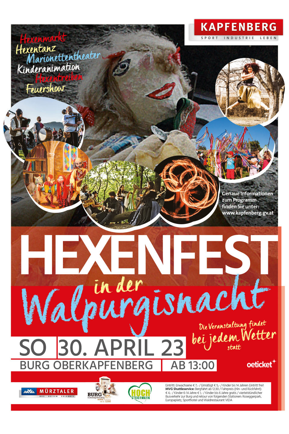 Hexen­fest Burg Ober­kapfenberg 2023