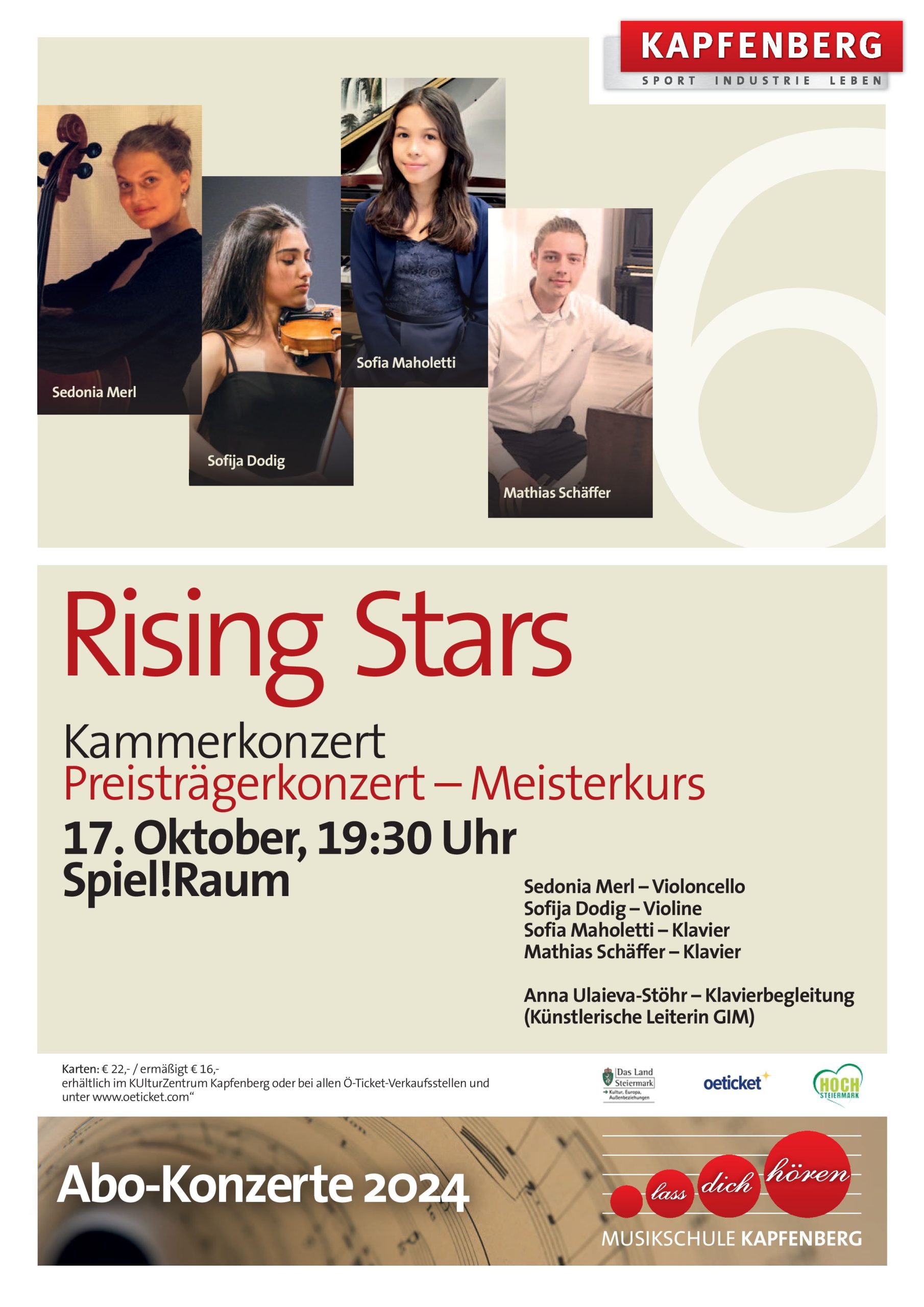 ABO-Konzert Rising Stars